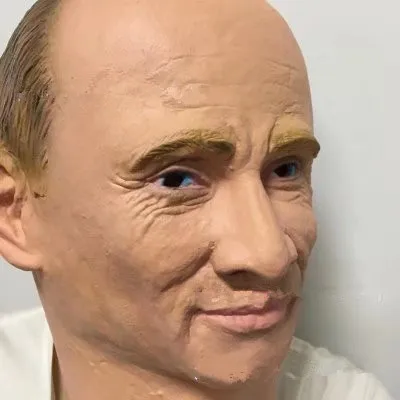 Halloween Rubber Masks Masquerade Party Adult Cosplay Fancy Costume Props Russian President Vladimir Putin Latex Mask Full Face | Дом и сад