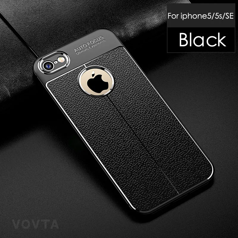 Роскошный кожаный чехол для телефона с рисунком личи iPhone X XR XS Max 6 S 7 8 Plus 5 5S SE