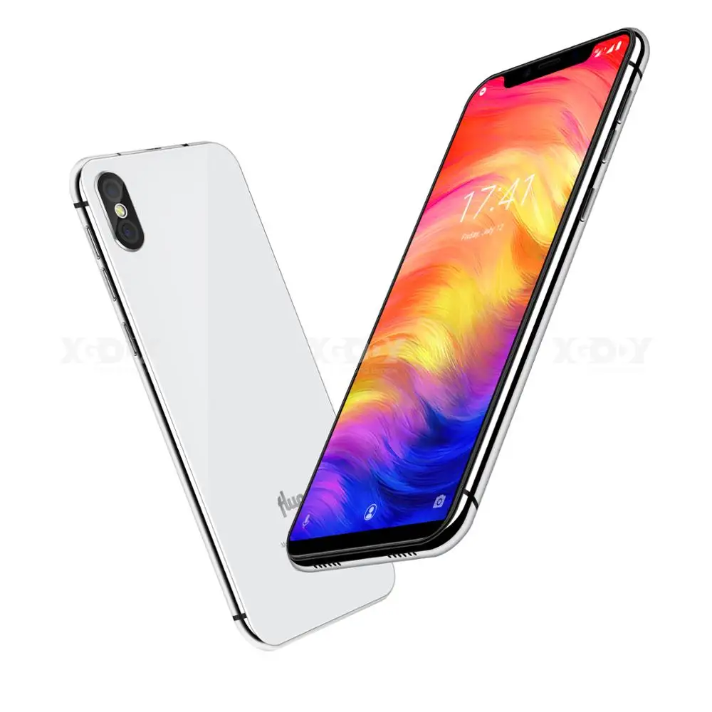 XGODY Fluo N Dual 4G смартфон 5," 19:9 экран с зазубриной Android 8,1 Face ID 3 ГБ+ 32 ГБ четырехъядерный мобильный телефон 8МП камера мобильный телефон