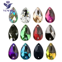 yanruo 3230 drop aaaaa quality sewing crystal flatback rhinestones sew on stones glass for dresses clothes jewelry