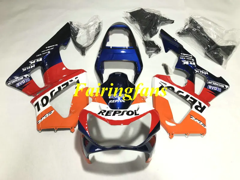 Комплект обтекателей для мотоцикла HONDA CBR900RR 929 00 01 CBR 900 RR 900RR CBR900 2000 2001 Обтекатели
