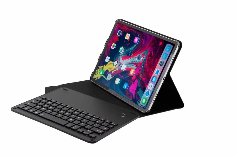 Ультра тонкий смарт-чехол Защитный bluetooth клавиатура чехол для нового ipad pro 11 дюймов металлический корпус клавиатуры кожа