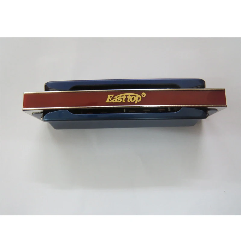 EASTTOP T008K ключ D новый синий цвет губная гармоника латунные reedplates ФОСФОРНЫЕ