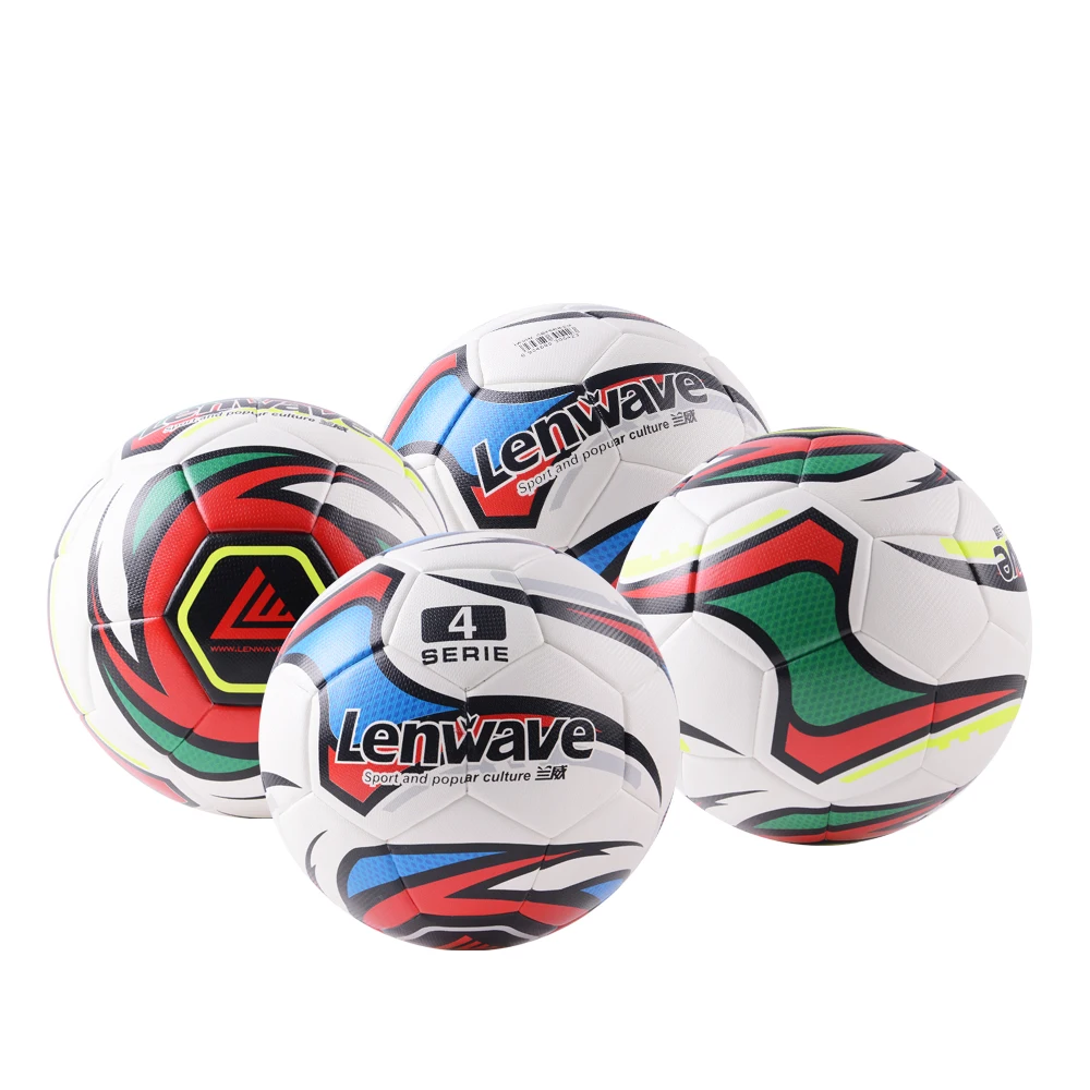 Футбол Мячи официальный Размеры PU Материал кожа Бал клей Наклейки шары подходит