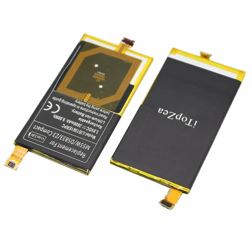 ITopZea оригинальный 1x2600 мА/ч LIS1561ERPC литий-полимерный аккумулятор для Sony Z3 мини