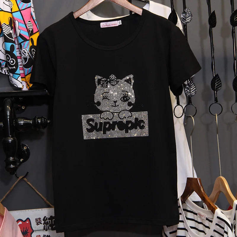 Футболка Zuolunouba женская с коротким рукавом модная Свободная рубашка в стиле