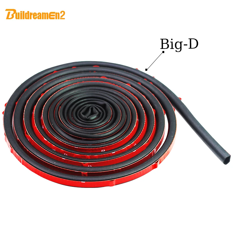Автомобильная уплотнительная лента Buildreamen2 для дверных капот Стайлинг