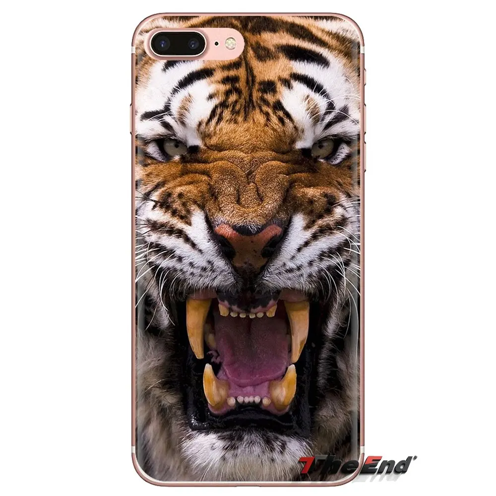 Модный прозрачный чехол из ТПУ для Xiaomi Redmi 4A S2 Note 3 3S 4 4X 5 Plus 6 7 6A Pro Pocophone F1 Classic lion tiger