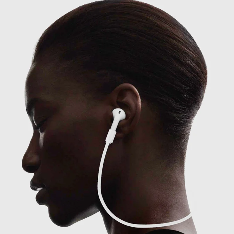 2017 New Arrival For Apple Airpods Anti-Lost Outside Strap Soft Silicone Case for iPhone 7 Plus Accessories Cover Running Sports |