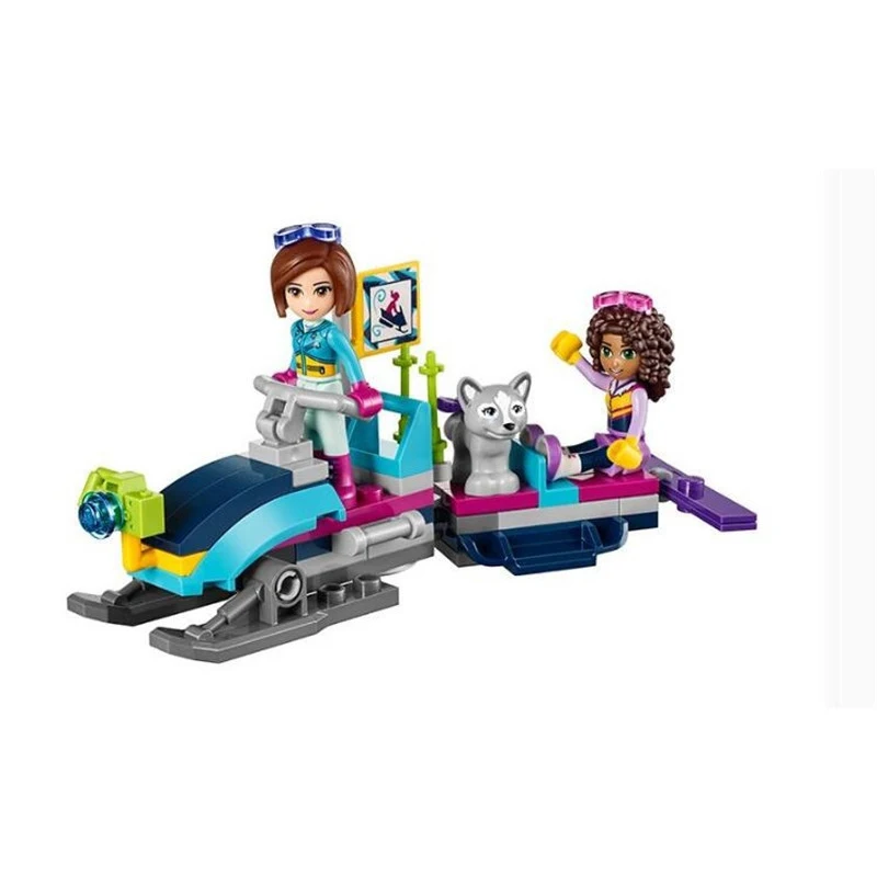 Строительные блоки 01040 514 шт. Совместимость с legoings друзья 41323 кирпичи принцессы