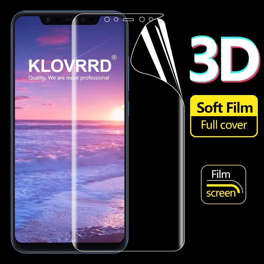 Полное покрытие Экран протектор для Xiaomi mi 8 SE A2 Lite Pro MAX 3 poco Pocophone F1 Red Примечание iPhone