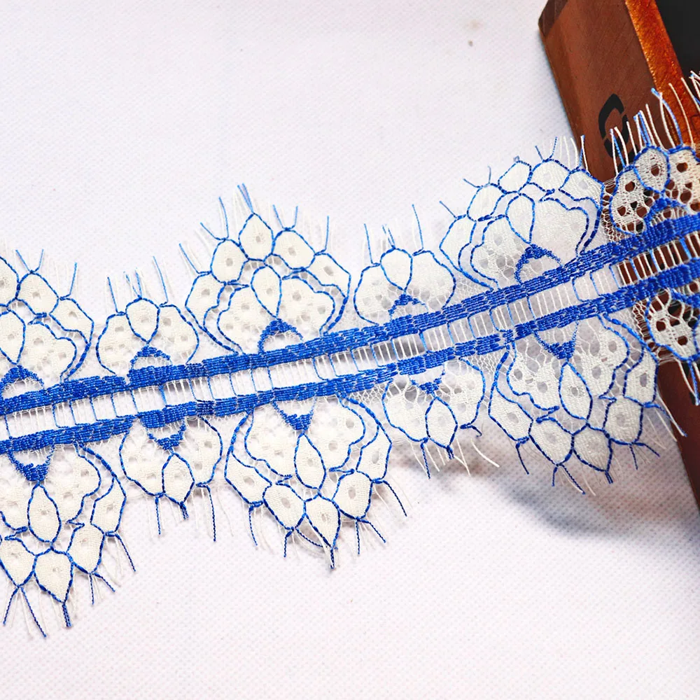 Кружевное гипюровое платье с двойным краем ширина 9 5 см|Кружево| |