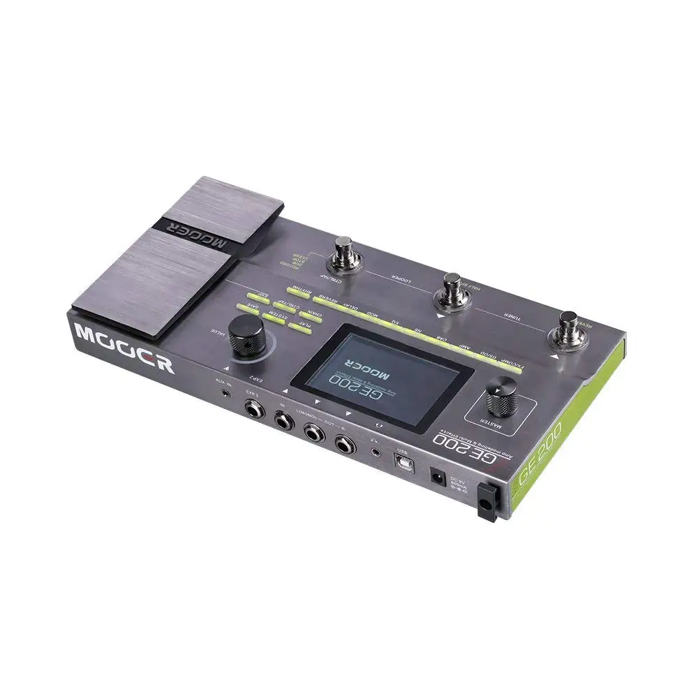 MOOER GE200 Amp моделирование и Мульти педаль эффектов 55 модели усилителя 70 Высокое