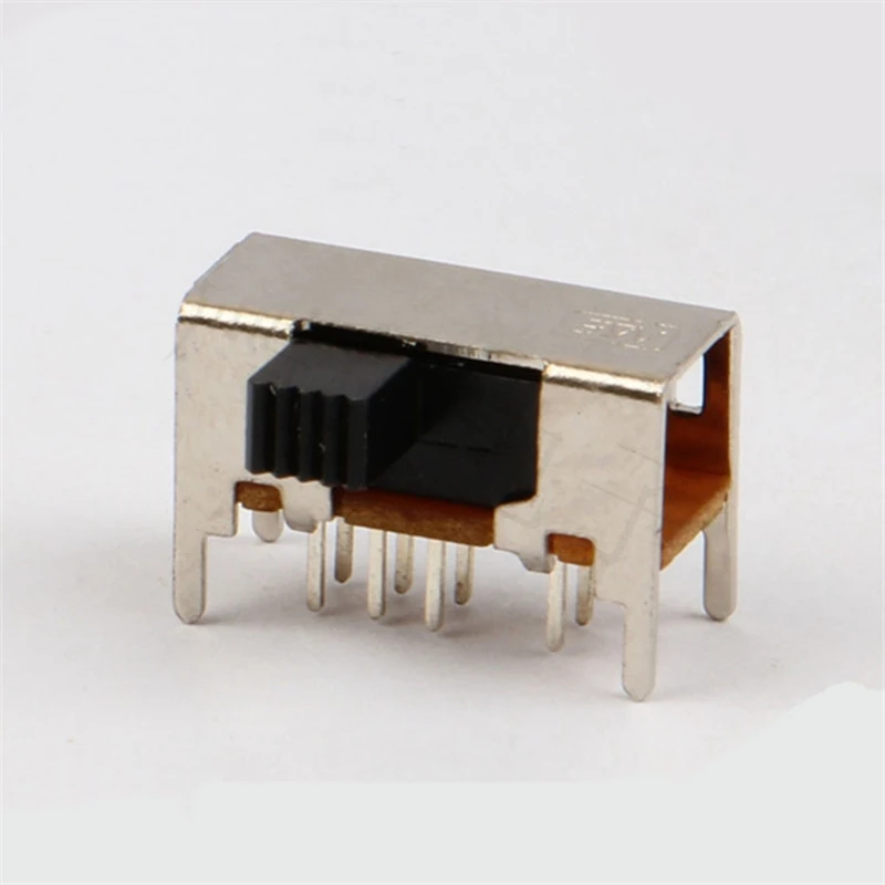 10pcs 3-position toggle switch 4 fixed feet 8 horizontal reverse direction handle height 4MM | Строительство и ремонт