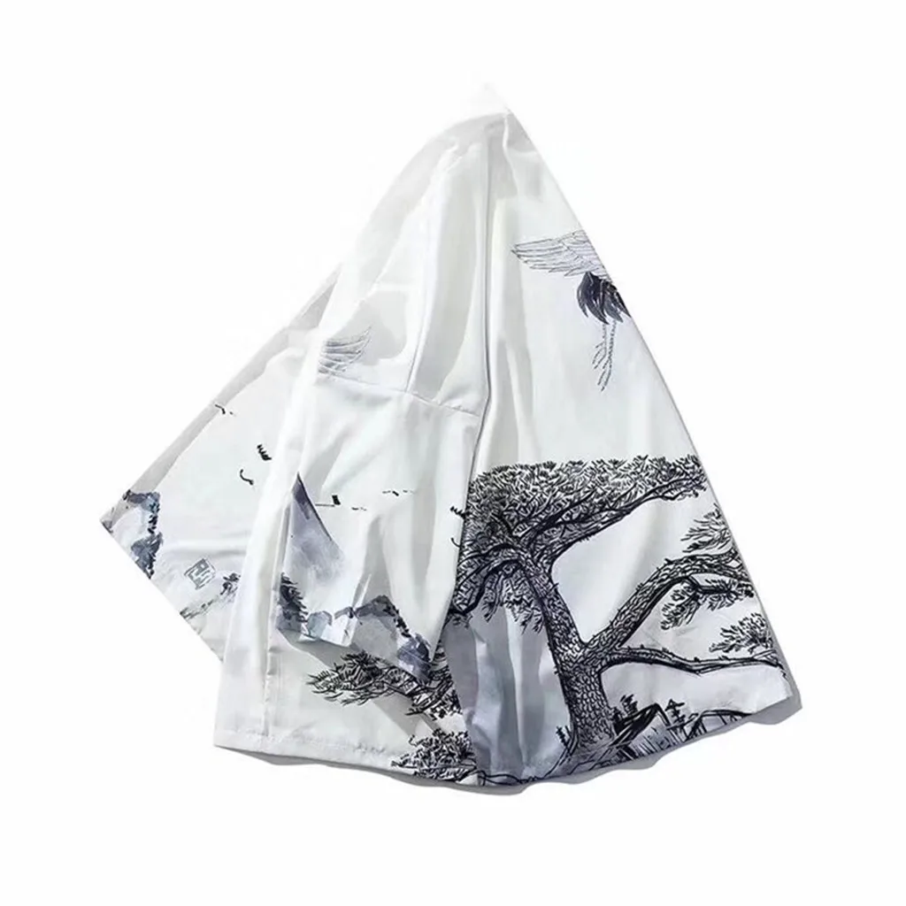 2017 летнее японское кимоно кардиган Женская блузка женская рубашка джиу джитсу