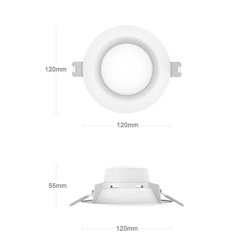 Новый полнофункциональный светодиодный Интеллектуальный светильник круглое