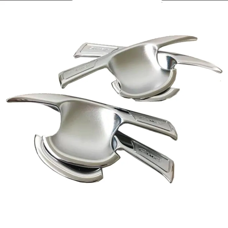 Стайлинг автомобиля крышка дверной ручки чаша отделка подходит для Toyota Camry XV70 2017