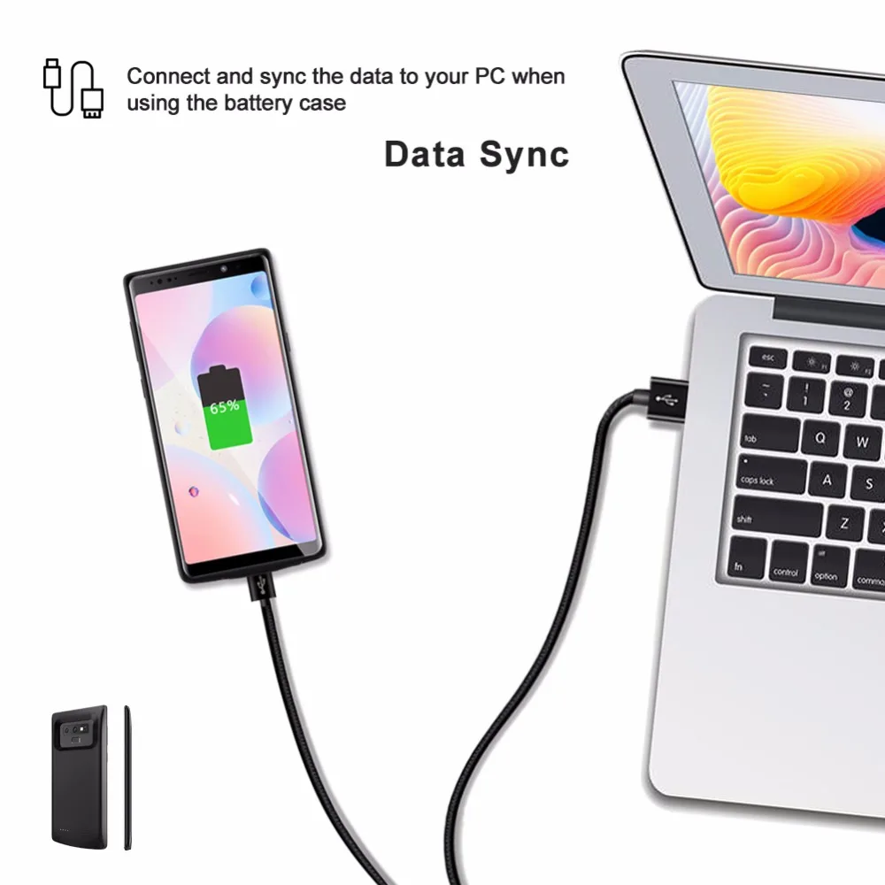 UL 5000/5500 мАч чехол для аккумулятора для Galaxy Note 9 Внешний Аккумулятор Чехол для зарядки для samsung Galaxy Note 8 9 чехол для зарядного устройства
