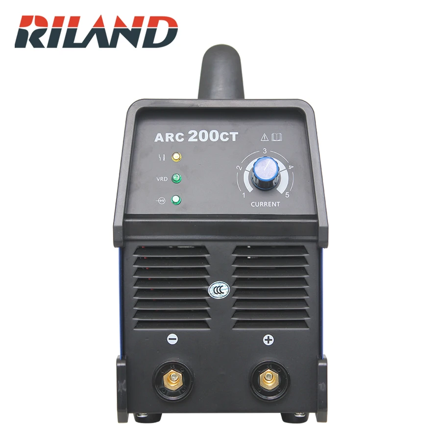 Сварочный инвертор RILAND MMA ARC 200CT сварочный аппарат IGBT однофазный дуговой для