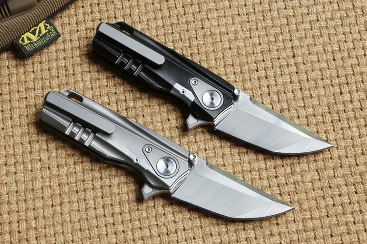 STEDEMON мини SHY5 складной нож CTS-204P лезвие кВт шарикоподшипник titanium ручка кемпинг