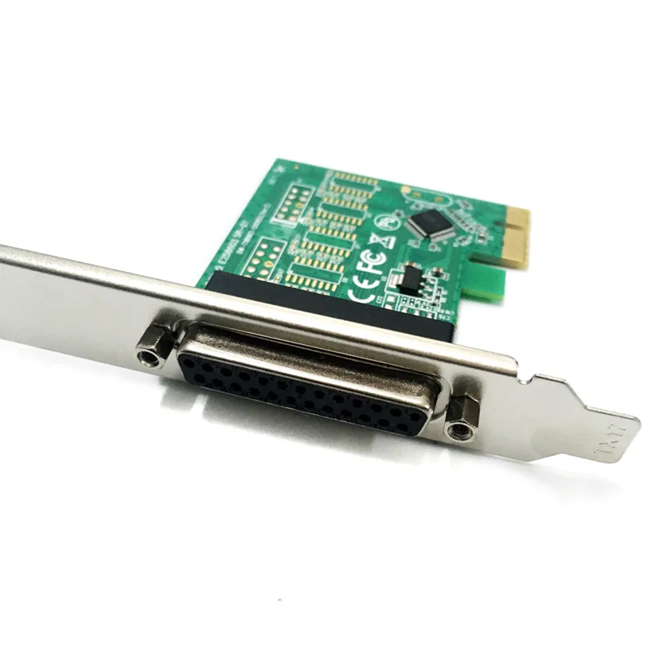 ZML расширения параллельного карта PCI-E открытка адаптер до 25 Pin LPT параллельный