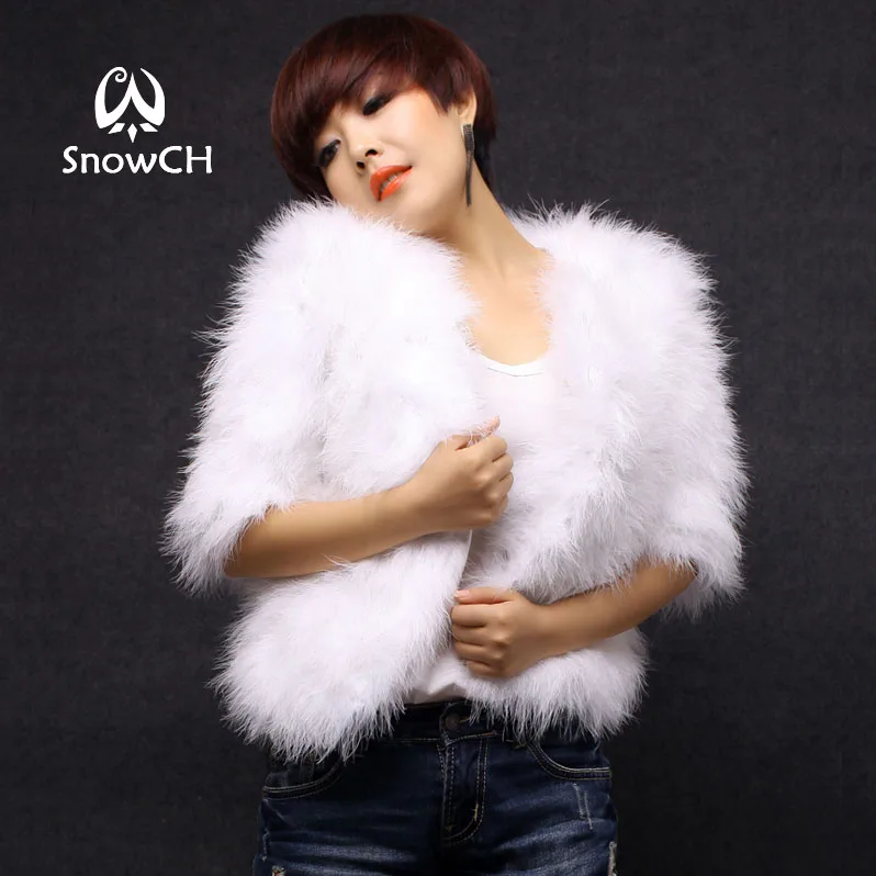 Бесплатная доставка из натуральной кожи страуса пальто для женщин Меховая