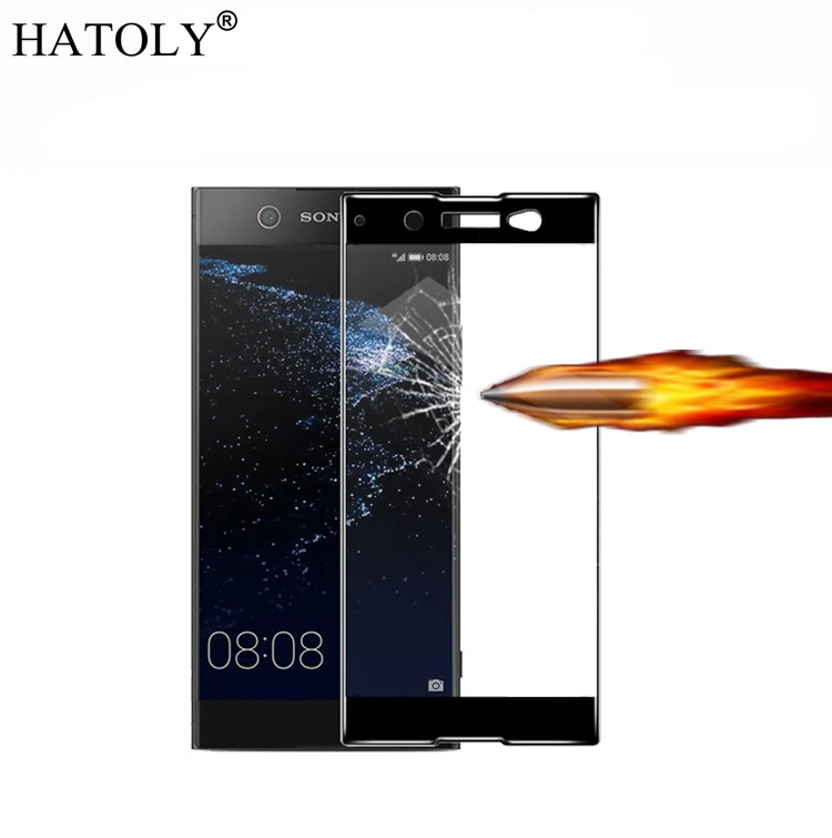 1 шт. закаленное стекло для Sony Xperia XA1 Ultra защита экрана полное покрытие 3D пленка с