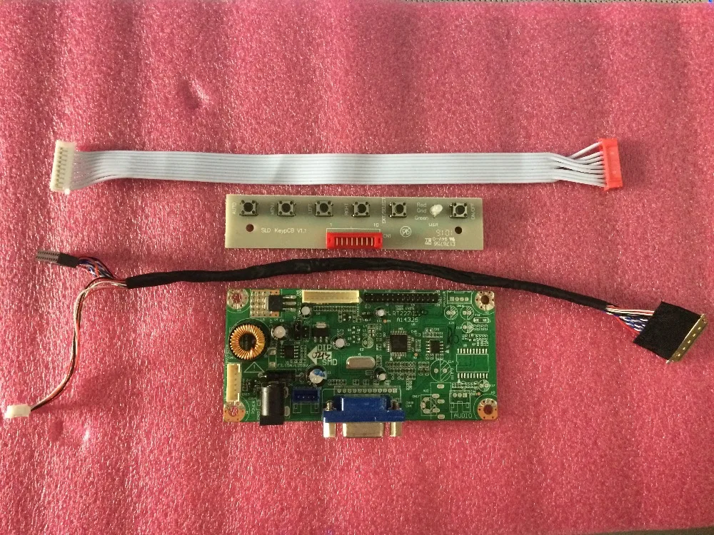 Плата контроллера VGA LCD M.RT2270 для детской модели B156XW04 V.0 LVDS 1366*768 тест панели ЖК