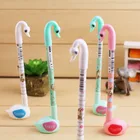 1 шт. Новые Креативные Мультяшные милые кавайные Пластиковые Гелевые Ручки с лебедем для корейских канцелярских принадлежностей для офиса и школы, детский новый подарок