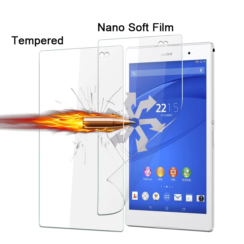 Защитная пленка для Sony Xperia Z3 Tablet Compact SGP621 8 0 &quot Противоударная мягкая нано