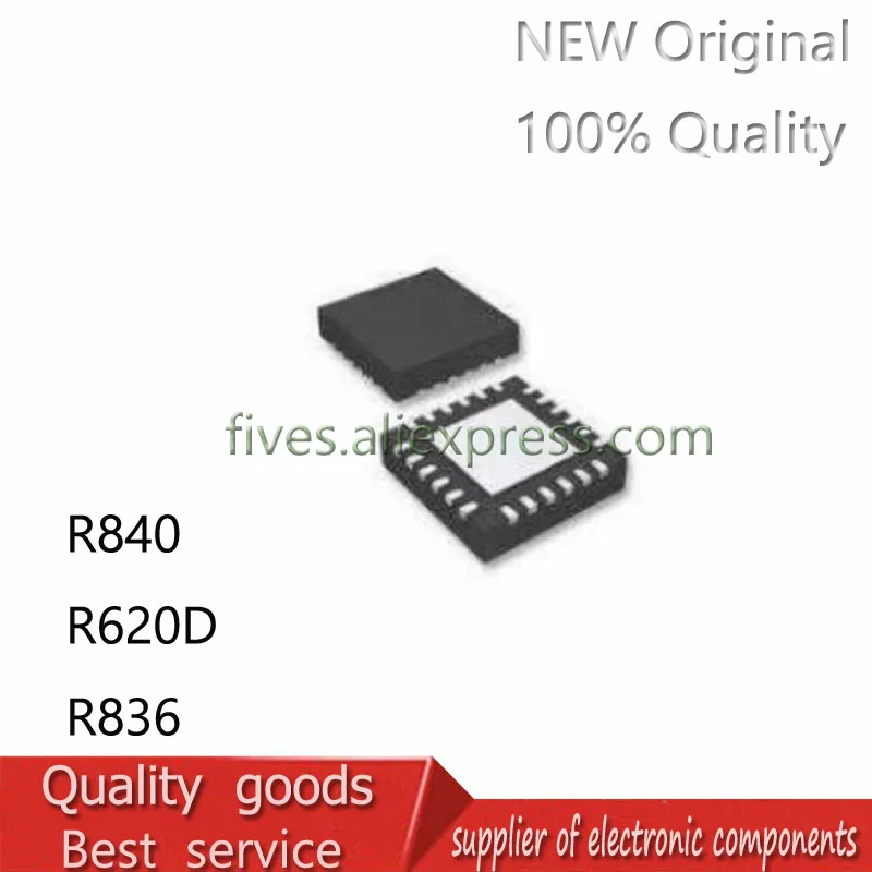 Новый оригинальный чип R840 R620D R836 LCD/Высокочастотный QFN24|Органайзеры для кабеля| |