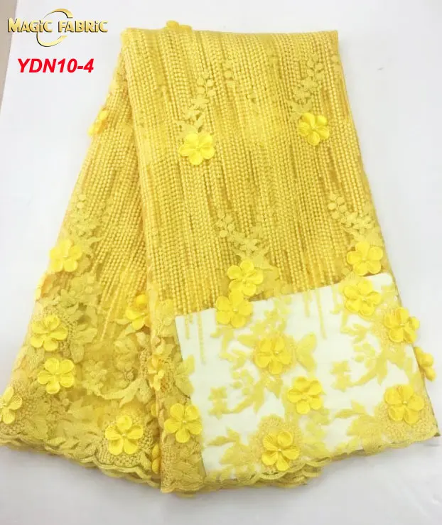 

Beaded Lace Fabric 2017 Fashion African Lace Fabric Tulle With Stones African French Lace Fabric High Quality YDN10
