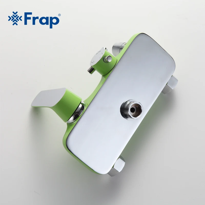 Frap 1 комплект из яблочно Ванная комната Душ все медь хромированный настенный душ