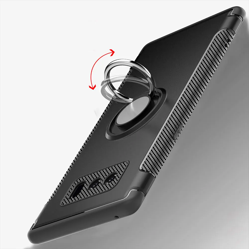 YOYO DEER Hybrid Case For Samsung Galaxy Note 8 Car Magnetic Holder Shockproof Cover Note8 Phone Cases |