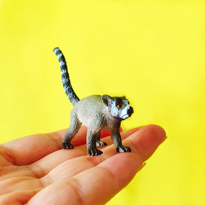 about 7cm Горилла Тигр бык Мамонт/Кукольный дом/миниатюрные/милый/Сказочный Садовый Гном/Террариум с мхом Декор/ремесла/Бонсай/DIY принадлежности/ - Цвет: about 7cm
