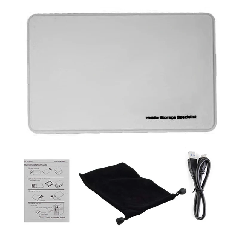 3 цвета 2," USB 3,0 SATA HDD Box HDD жесткий диск HDD корпус для внешнего жесткого диска