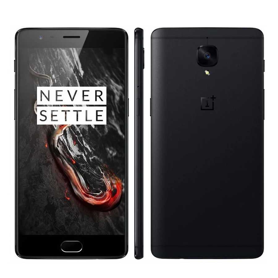 Oneplus 3T A3010 4 аппарат не привязан к оператору сотовой связи мобильный телефон 5,5 дюймов 6 ГБ Оперативная память 128 Гб Встроенная память Snapdragon 821 Dual SIM Google Play смарт-чехол для телефона