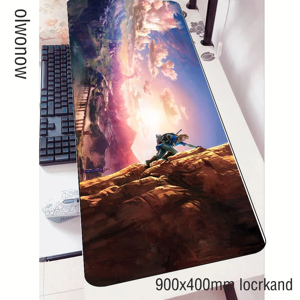 Zelda padmouse 900x400x3 мм игровой коврик для мыши Рождественский большой геймер