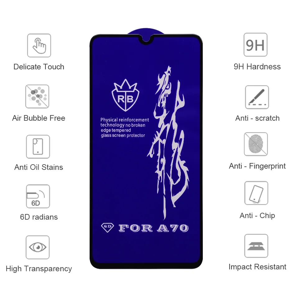 6D премиум класса закаленное стекло для Samsung Galaxy A71 A51 S20 FE A52 5g A32 M31s M51 A42 A21s A12 A31 A41 A50