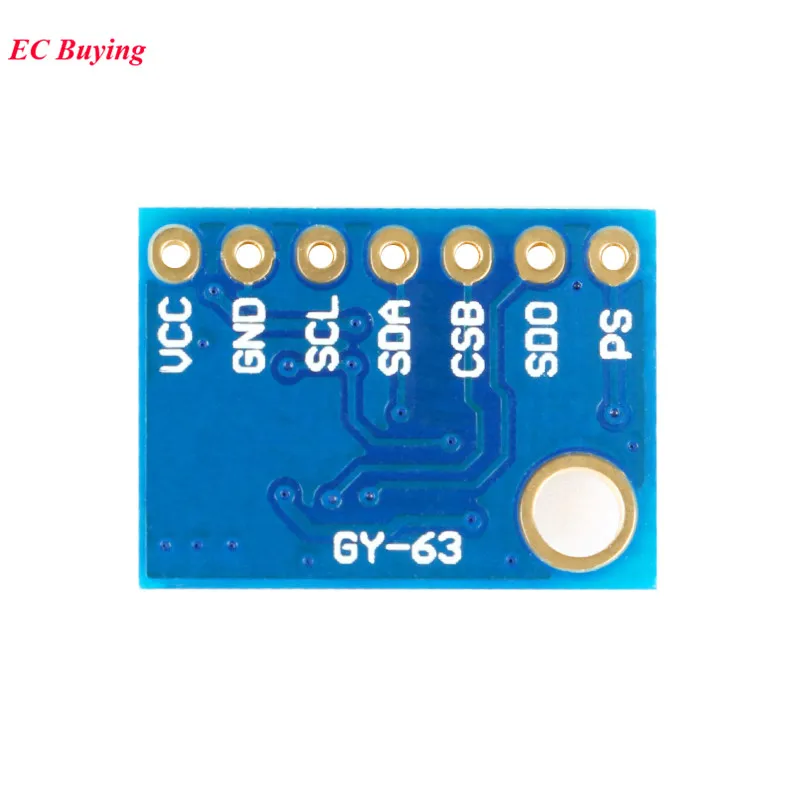 GY 63 MS5611 модуль датчика атмосферного давления высоты с высоким разрешением IIC I2C SPI