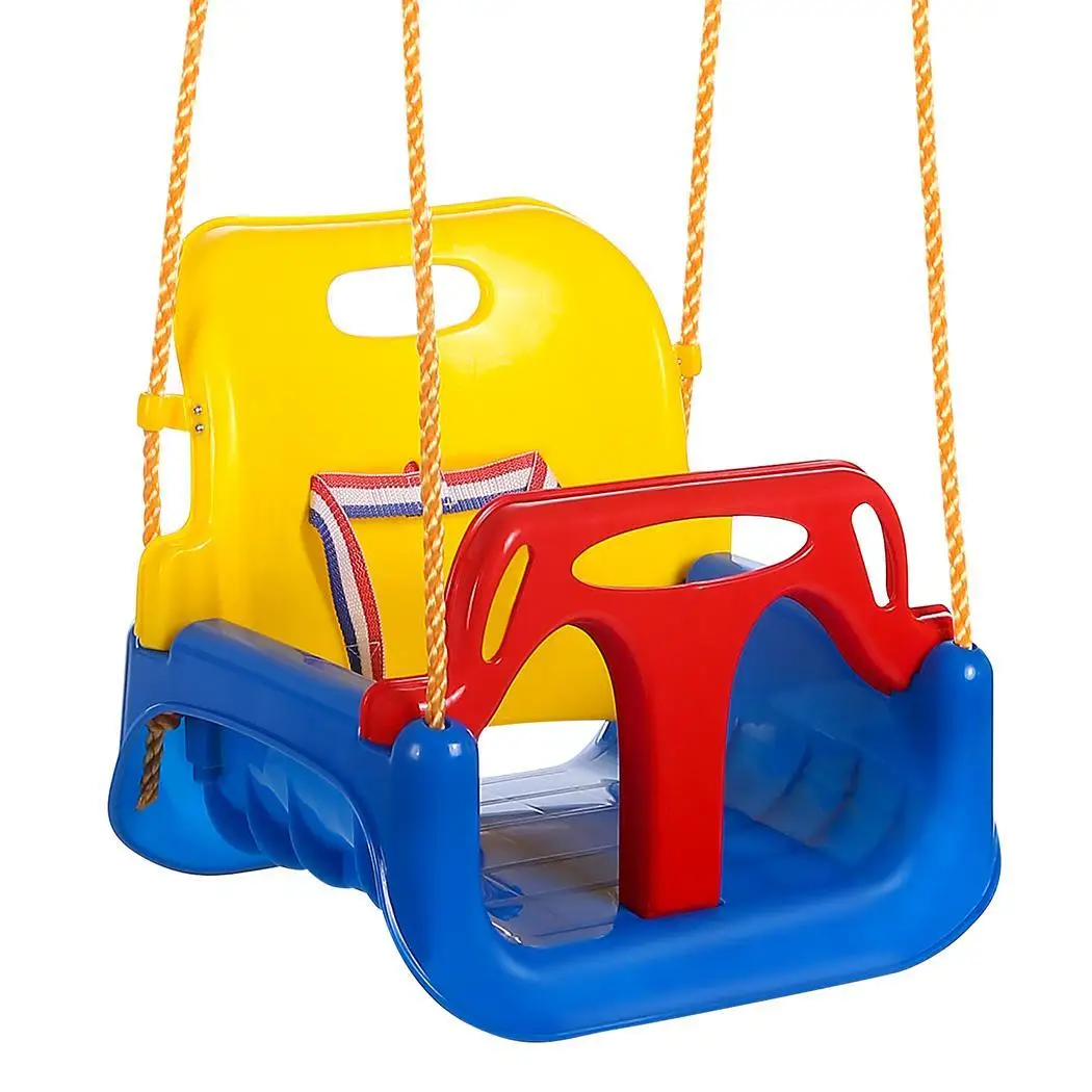 3 в 1 Jungle Gym Swing Seat Heavy Duty Chain Playground Детские уличные качели поворотные с цепью парк