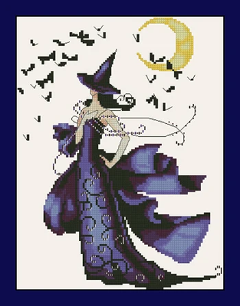Рукоделие вышивка крестиком наборы для вышивки 11CT 14CT 16CT 18CT волшебник | Дом и сад
