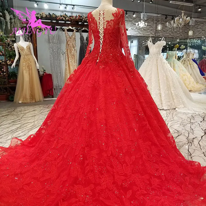 AIJINGYU Свадебные платья Российской Федерации Ливана Шанхая стандартные