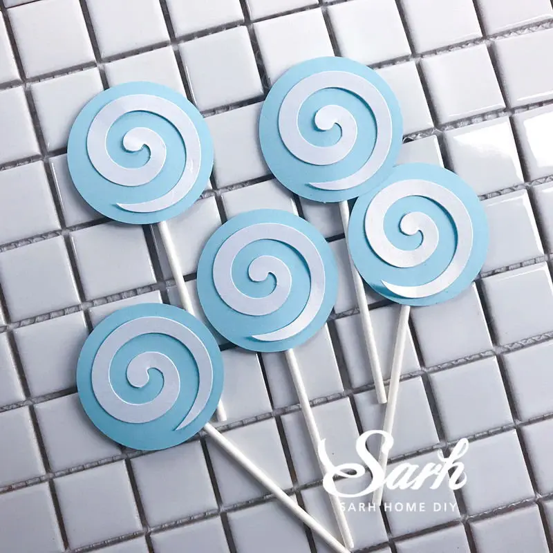 2set 5pc per set Украшения в виде слона из блестящих золотых и серебряных звездочек, помпоны на торт для детского дня, принадлежности для юбилейной вечеринки, милые подарки - Цвет: 2set 5pc per set