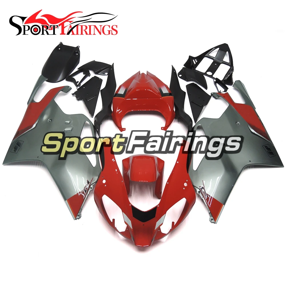 

Fairing Kits For Aprilia RSV1000 03 04 05 06 RSV 1000 Mile 2004 2005 2006 ABS Motorcycle Fairings Bodywork Cowlings Red Silver