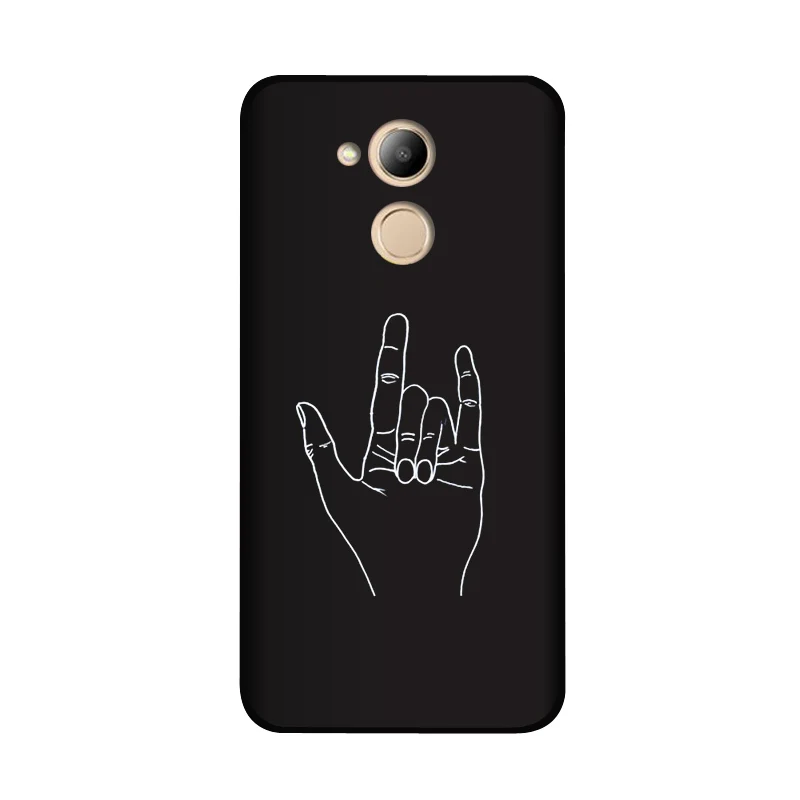 Мягкий силиконовый тпу чехол 5 2 дюйма для Huawei Honor 6C Pro матовые чехлы телефонов с