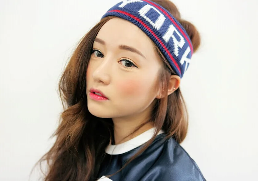 5801 Нью Йорк корейской версии женские модные шапки вязаные на весну лето и осень