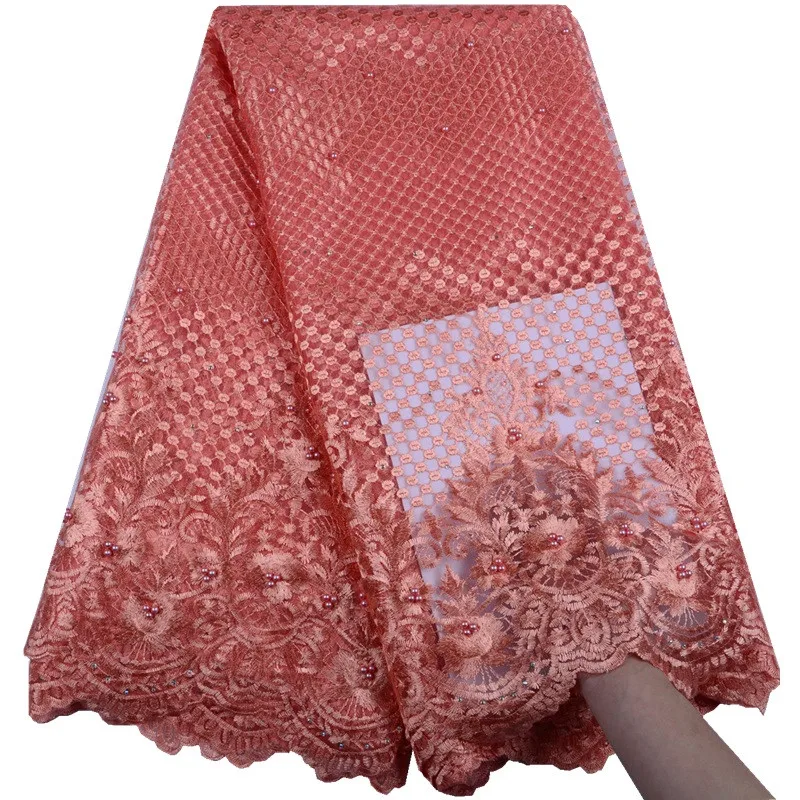 Африканская кружевная ткань 2019 Высокое качество Французский Тюль Кружевная