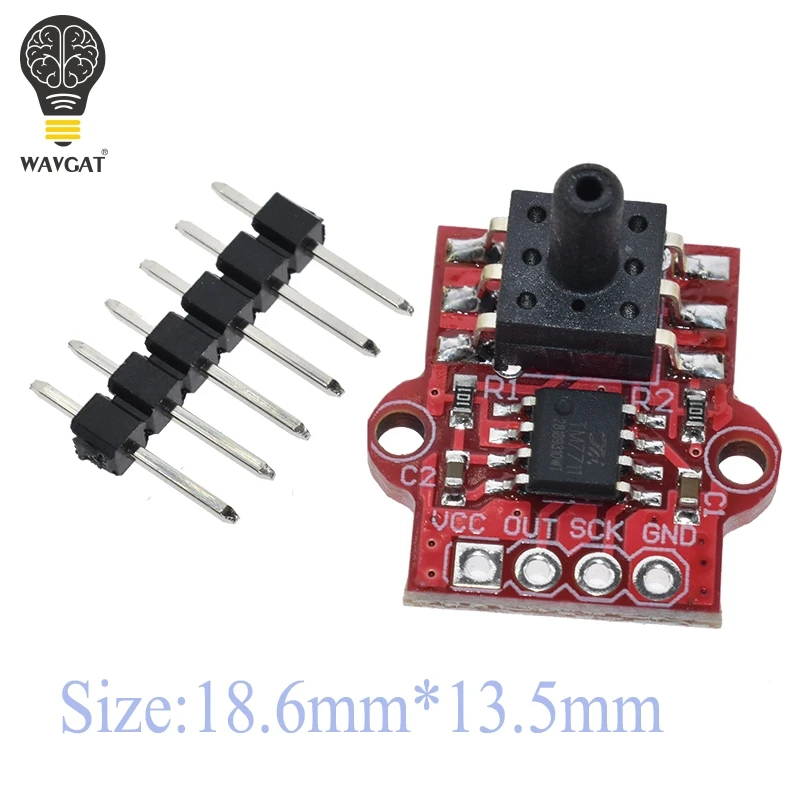 3,3 V-5 V Цифровой Атмосферное Давление Сенсор модуль наполнения жидкой воды плата контроллера 0-40KPa для Arduino "сделай сам"