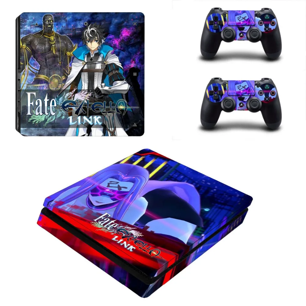 Стикеры s для Playstation 4 тонкий PS4 Slim консоли крышка Fate Extella ссылка виниловые наклейки